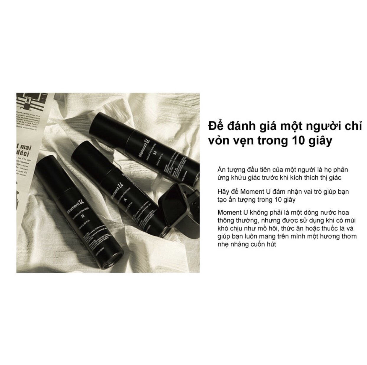 Set Combo Xịt Thơm Quần Áo Đa Năng Dành Cho Nam