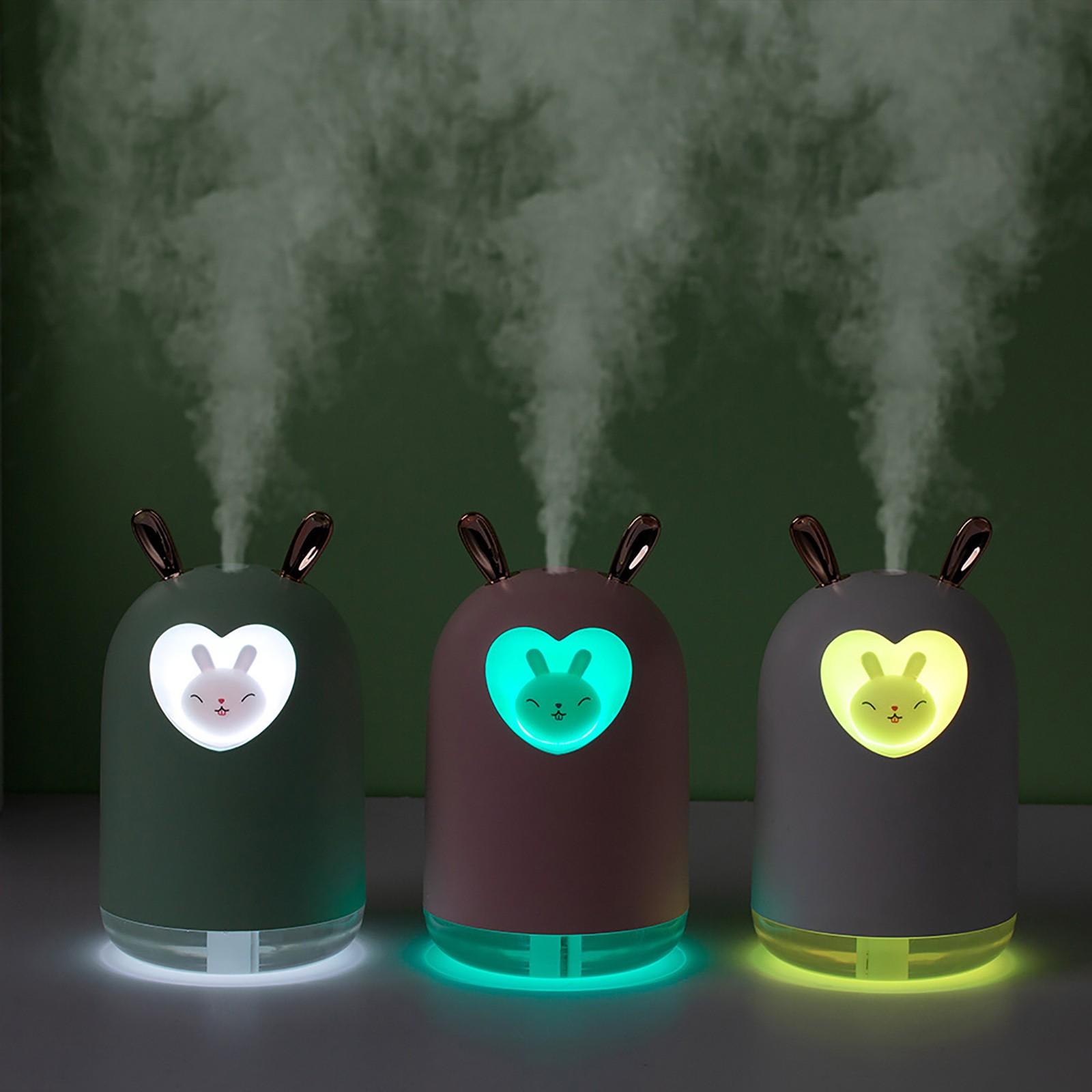 Mini Thú Cưng Máy Phun Sương Tạo Độ Ẩm 300Ml Nhỏ Thoáng Mát Sương Tạo Ẩm USB Di Động Cá Nhân Để Bàn Humidifi Cho Bé Phòng Ngủ Văn Phòng Du Lịch Nhà