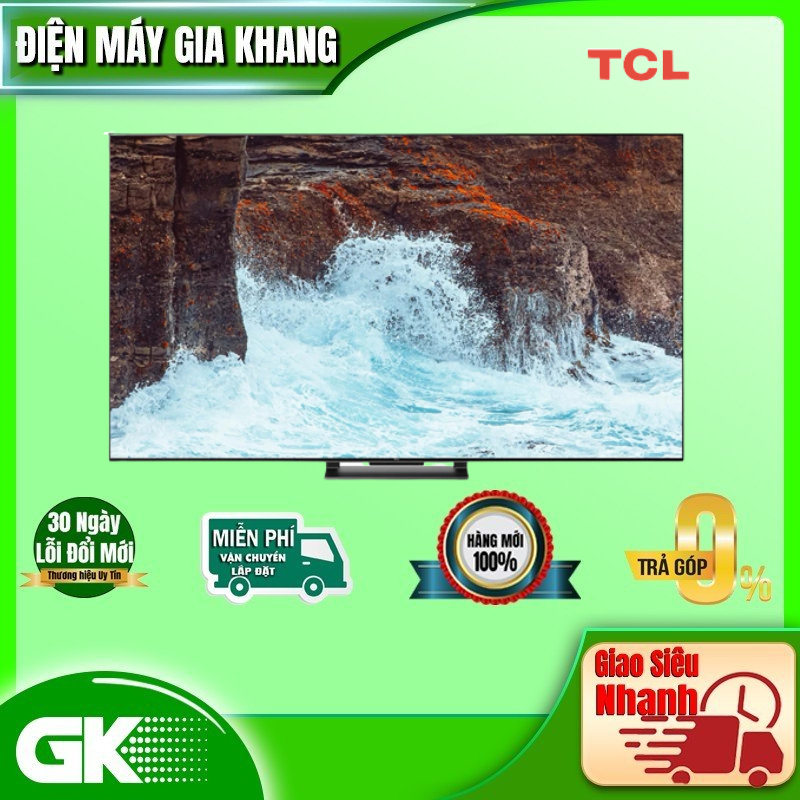 Google Tivi QLED TCL 4K 65 inch 65C745 - Hàng chính hãng Chỉ giao HCM