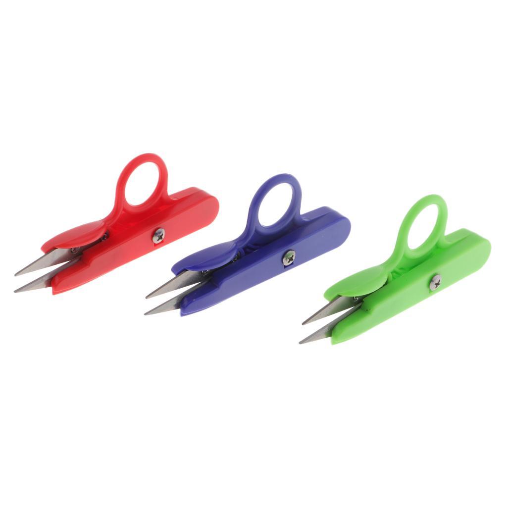 3x 3x Thread Scissors with Finger / Thread Scissors / Small Sewing Scissors / Mini