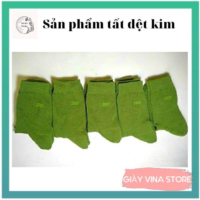 Tất vớ xanh vớ CA vớ BĐ vớ SĨ Q dệt kim hà nội combo 10 đôi SQ CA BĐ