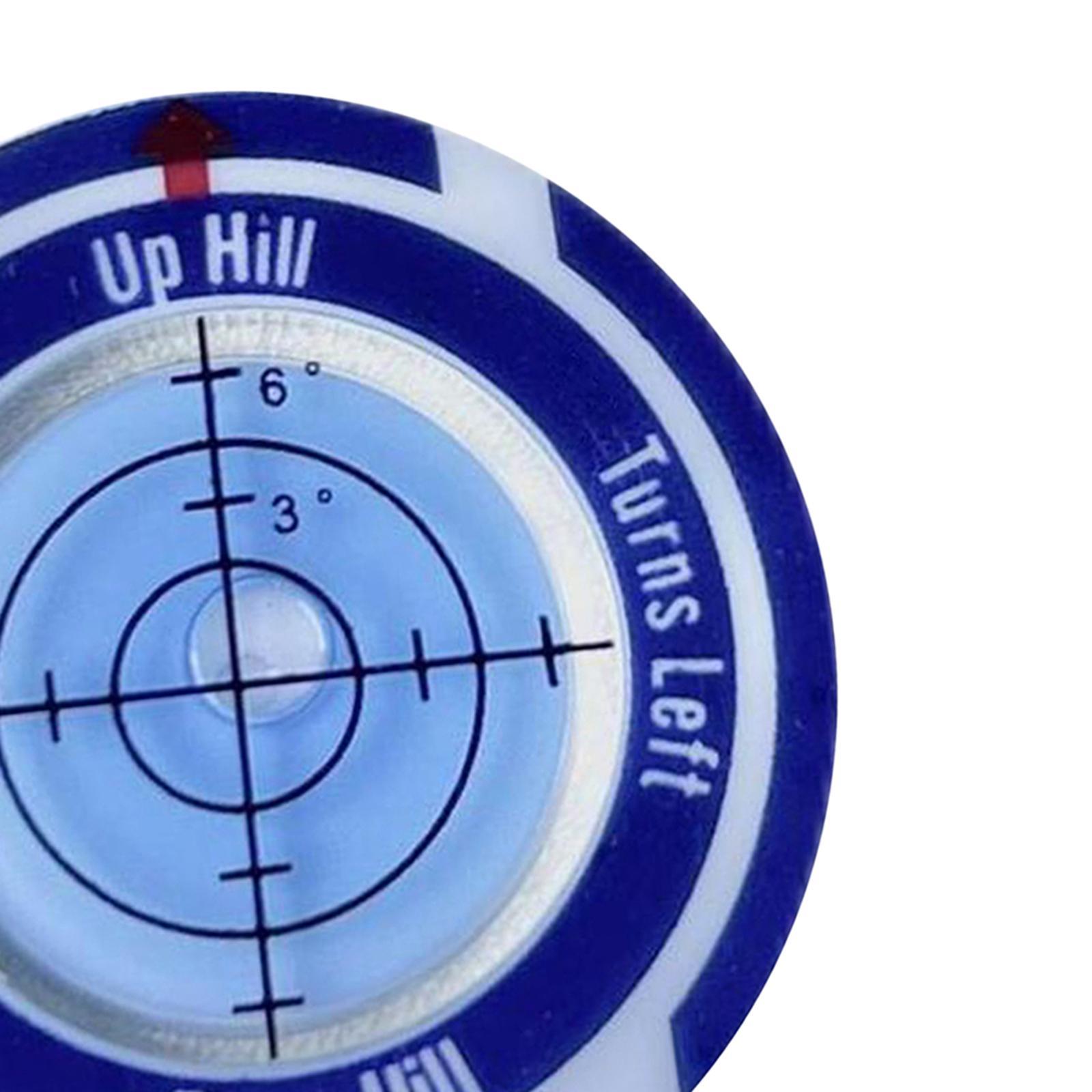 Golf Ball Marker with Hat Clip Compact Accessory Outdoor Putting Aid
