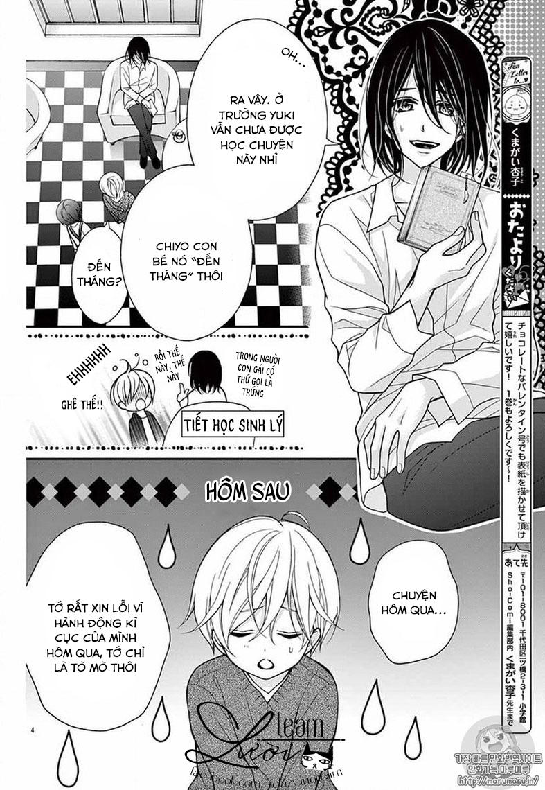 máu của cậu chỉ thuộc về mình tớ... chapter 10.5 6