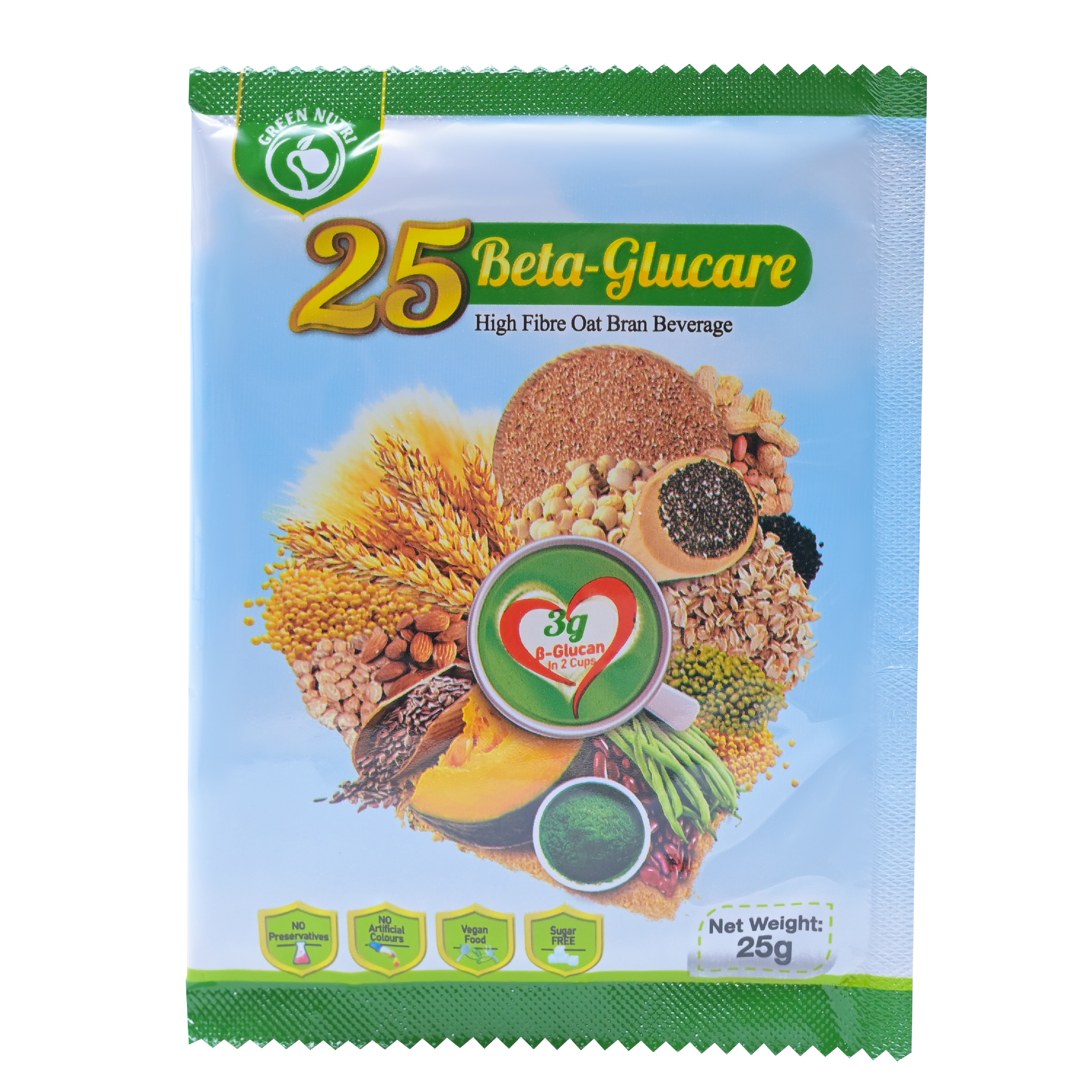 Sữa Hạt Ngũ Cốc 25 Beta Glucare Dạng Hộp Giấy 300g