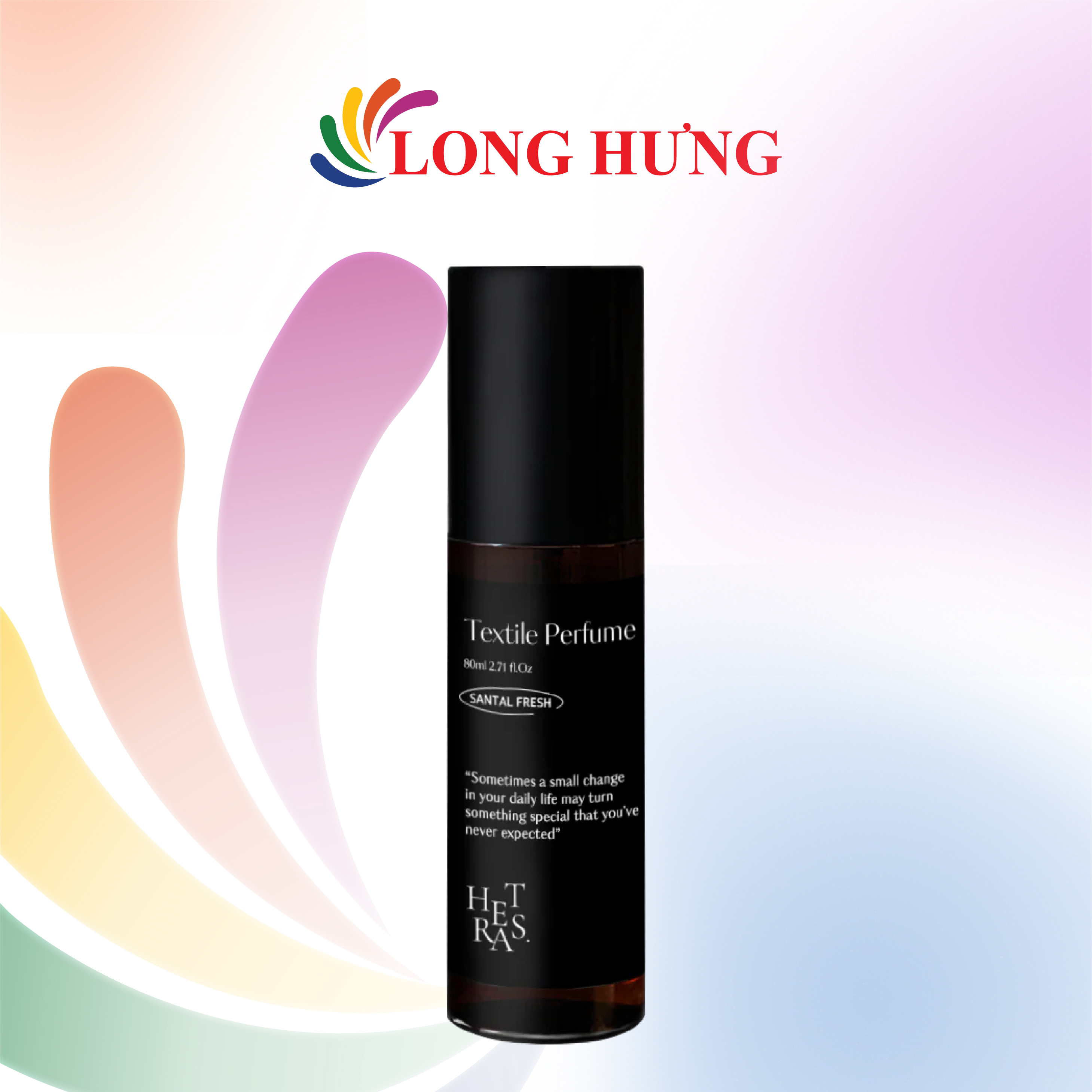Xịt thơm vải quần áo Hetras Textile Perfume (80ml) - Hàng chính hãng