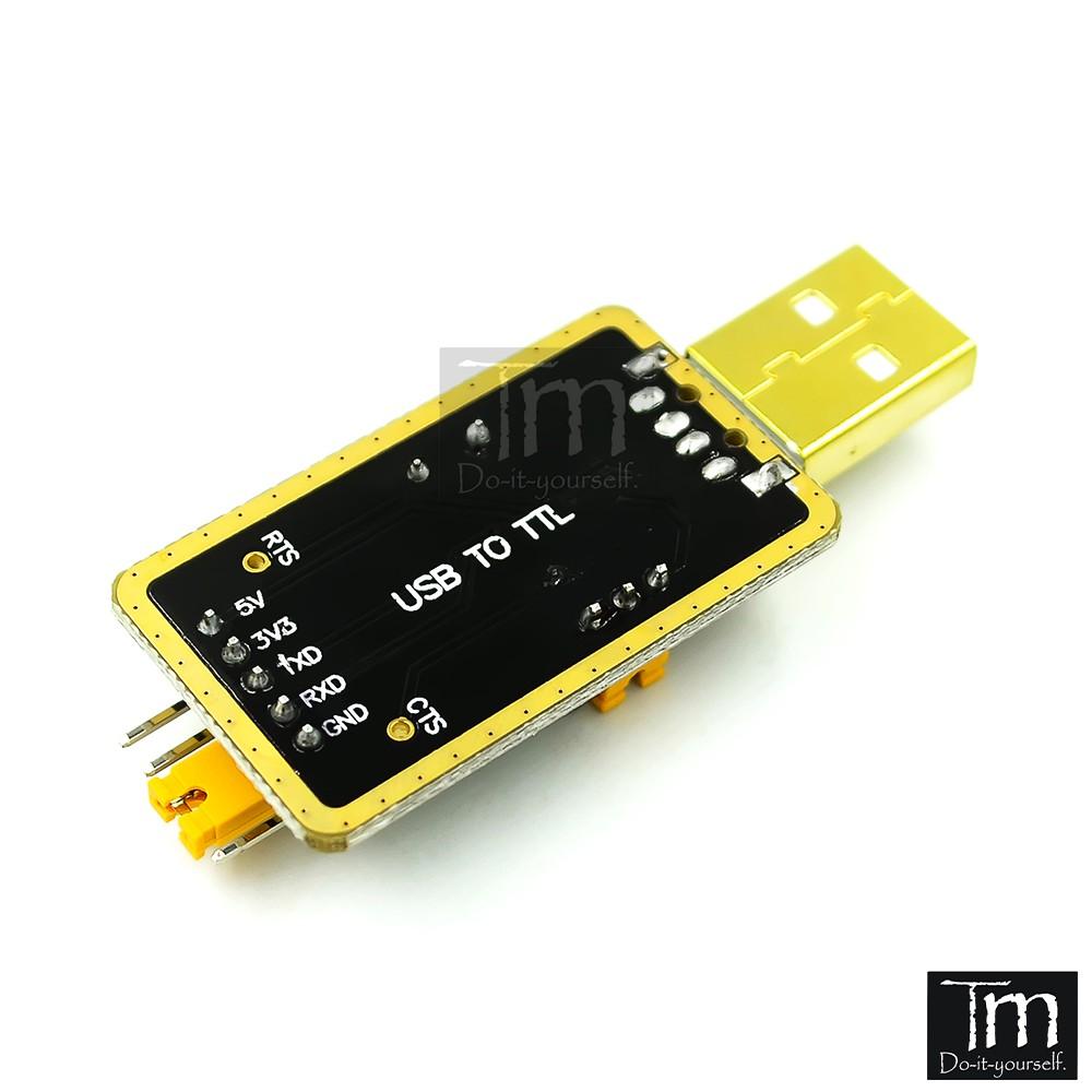 USB Chuyển Đổi Tín Hiệu TTL - RS232 Uart CH340G Tốc Độ Cao