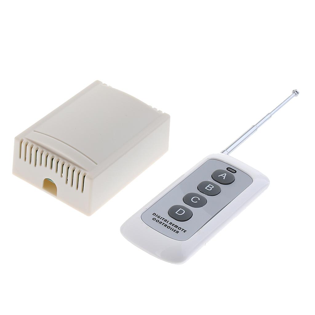 4 Way Channel RF Smart Remote Control Switch 433 for Home Relay DC12V