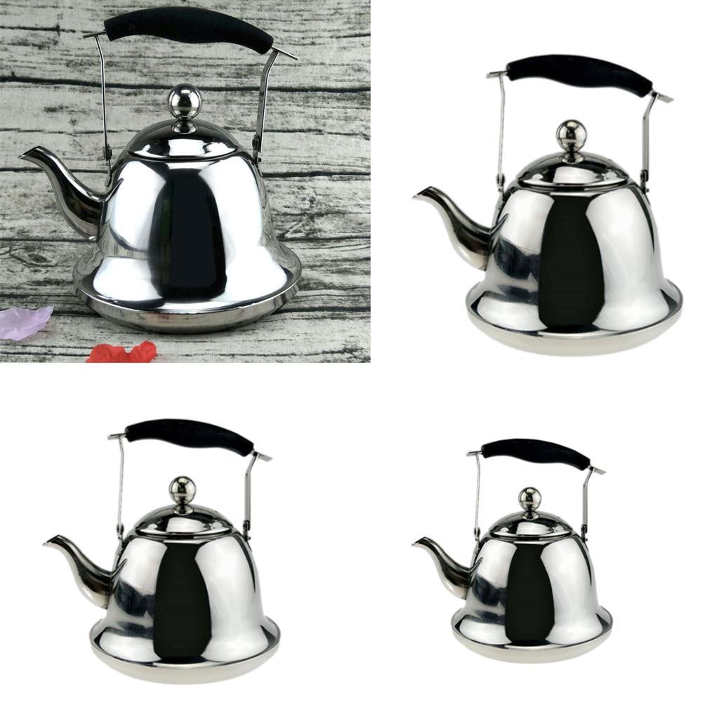 Tea Kettle Stainless Steel Teapot for Tea Coffee Fast Boiling 1L