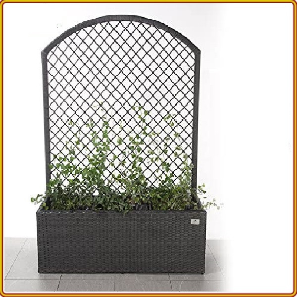 Chậu trồng hoa Tundo hình chữ nhật 80 x 33 x 122 cm