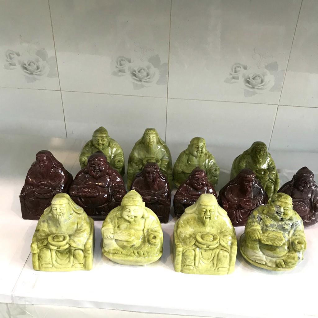 Thần tài thổ địa đá tự nhiên màu đỏ cho người mệnh Thổ và Hỏa