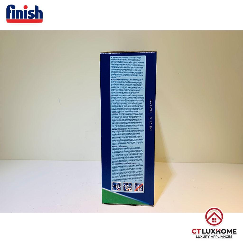Viên rửa chén bát Finish All In One 120 viên - Hàng chính hãng