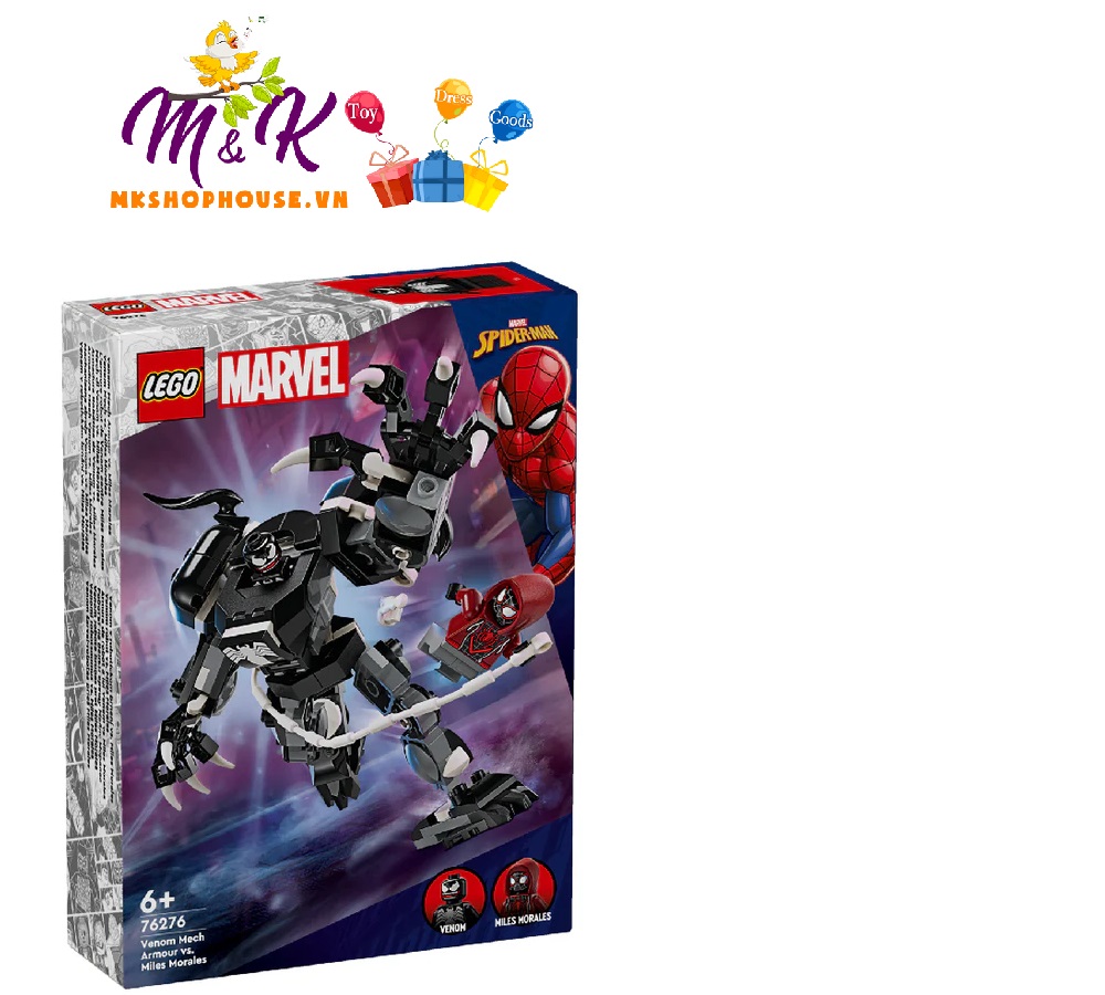 LEGO SUPERHEROES 76276 Đồ chơi lắp ráp Chiến giáp Venom (134 chi tiết)