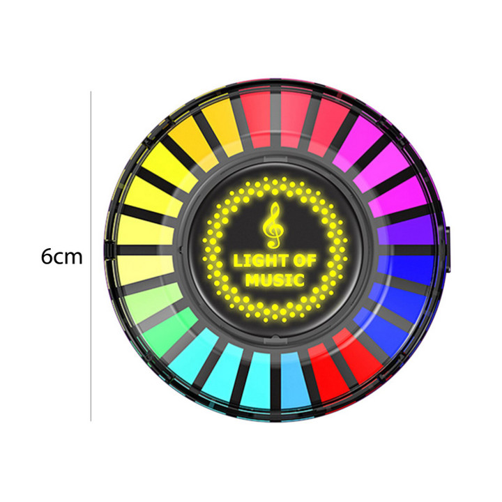 Nước Hoa Cảm Biến Theo Nhạc Rhythm Round by App Trên Ô Tô - Home and Garden