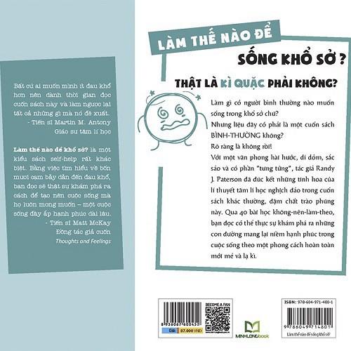 Sách Minh Long - Làm Thế Nào Để Sống Khổ Sở?