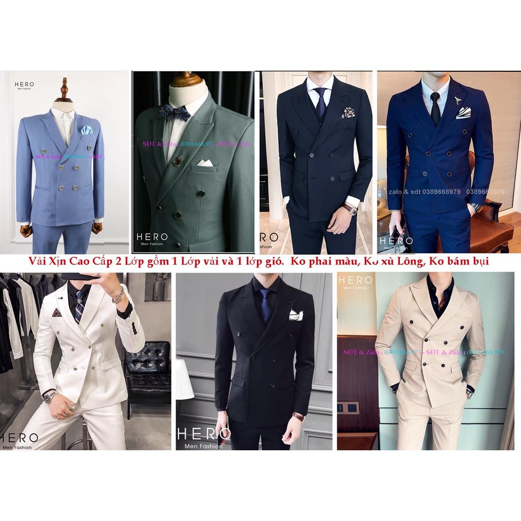 Bộ Vest Nam 6 Cúc, Suit Nam 6 Cúc