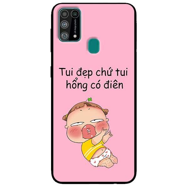 Ốp lưng dành cho Samsung Galaxy M31 mẫu Quỳnh Đẹp