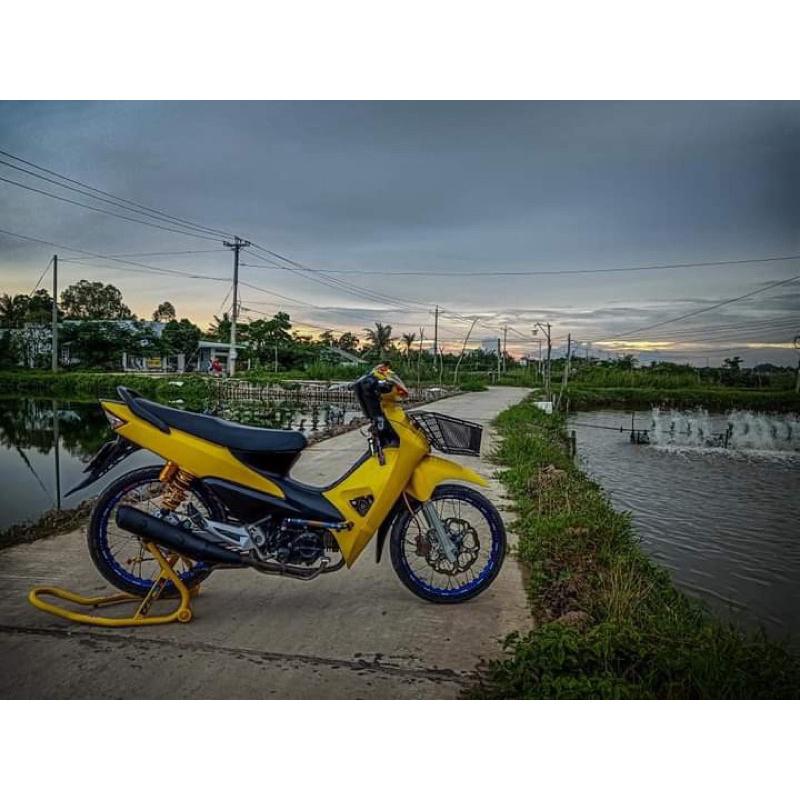 Rổ lưới thái cọng lớn loại dày hàng tốt, rổ đa năng gắn cho các dòng xe DR, W, RS, Ws110, Rsx, Fu led, cub, honda