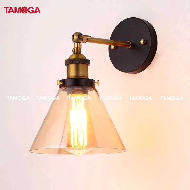 Đèn gắn tường trang trí phòng ngủ TAMOGA VINKEN 0405 + Kèm bóng EDISON