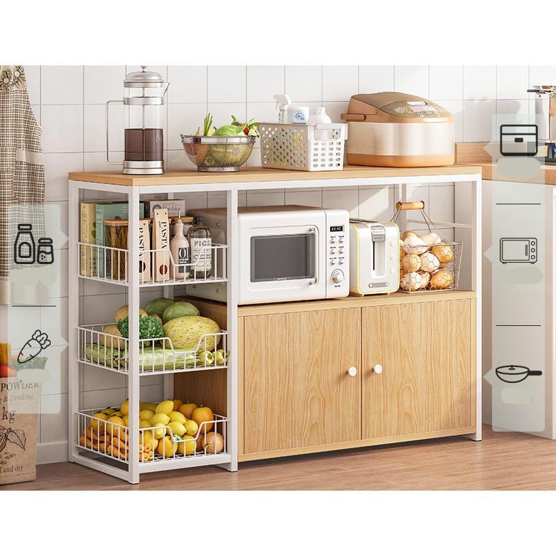 Kệ Để Lò Vi Sóng, Tủ Bếp Nhiều Ngăn Đa Năng Lắp Ghép