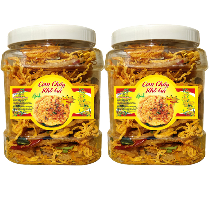 1Kg Cơm Cháy Lắc Khô Gà Giòn Ngon Chất Lượng