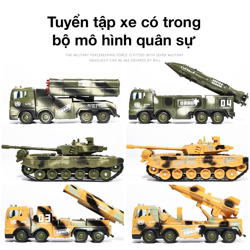 Tuyển tập bộ đồ chơi mô hình KAVY No.8810 cho bé gồm nhiều chủ đề xây dựng, cảng biển, cứu hỏa, quân sự có hộp đựng