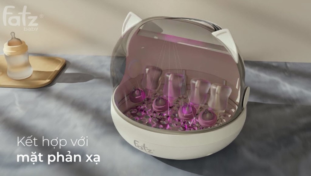 Máy úp bình sữa tiệt trùng uvc sấy khô và bảo quản Fatz baby - TIDY 1 - FB4628WM