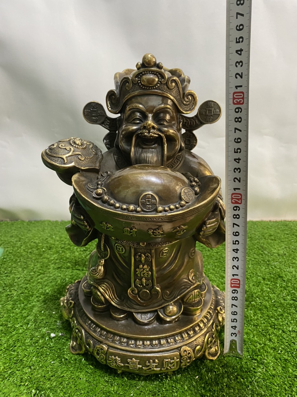 Tượng thần tài bằng đồng