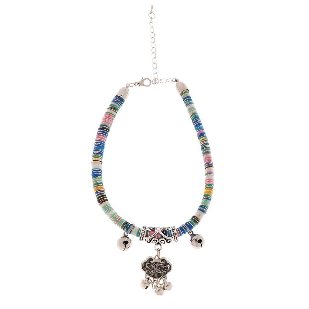 Ethnic Style Handmade Pet Cat Dog Collar with Long Life Lock Collar