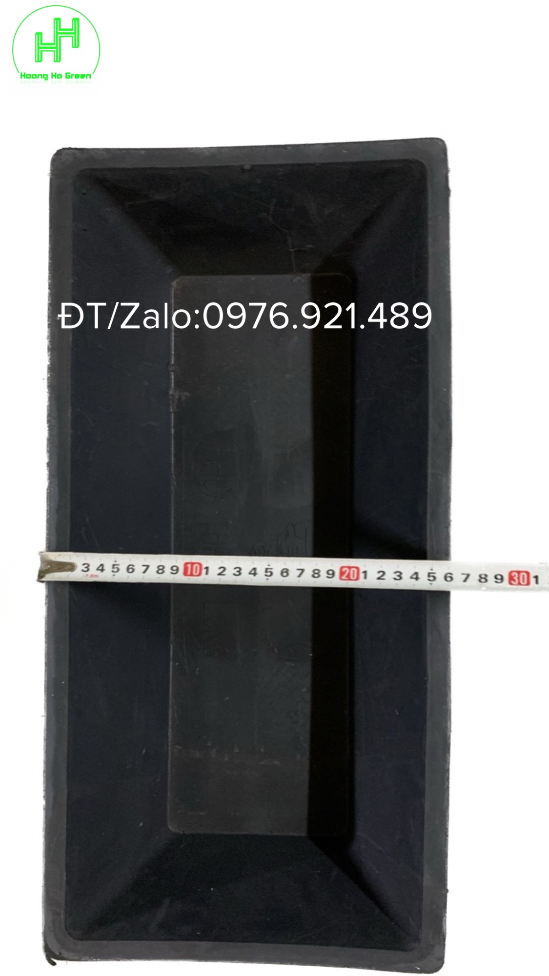 Máng cao su 62x26x10cm, máng lợn, khay làm mát cho lan, khay trồng rau, ..., chất liệu làm từ cao su nhẹ siêu bền & thân thiện với mỗi trường