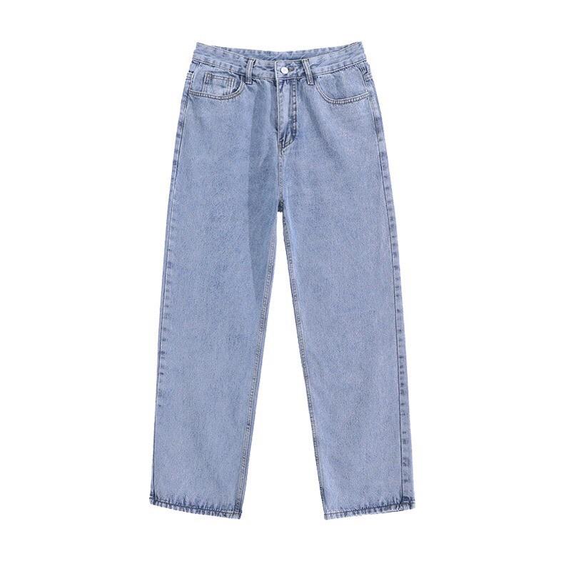 Quần bò, Baggy jeans nam, nư ống xuông, rộng, TR01 hottrend hàn quốc 2021