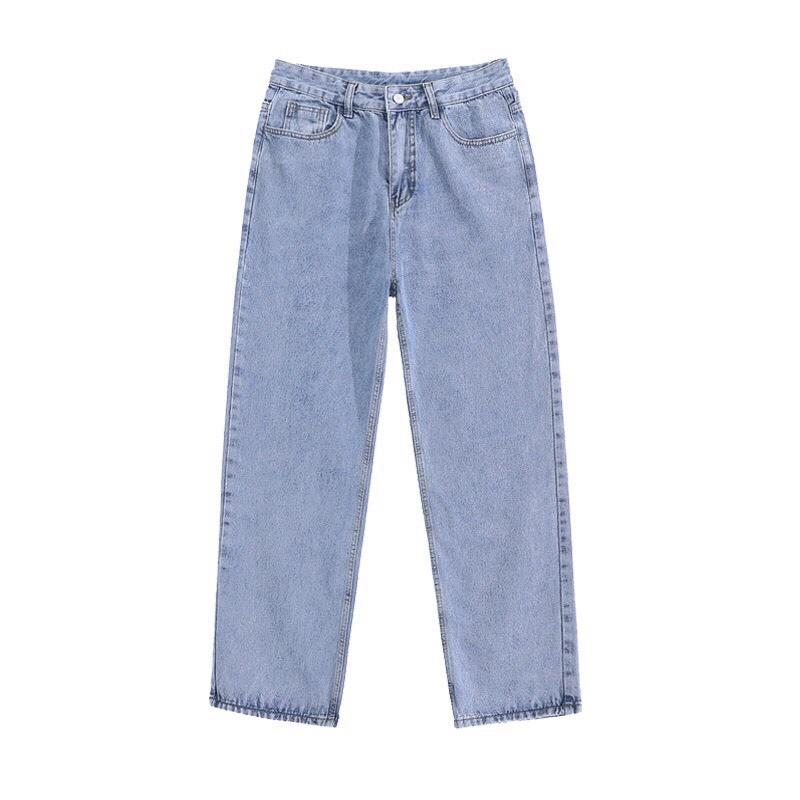 Quần bò, Baggy jeans nam, nư ống xuông, rộng, TR01 hottrend hàn quốc 2021