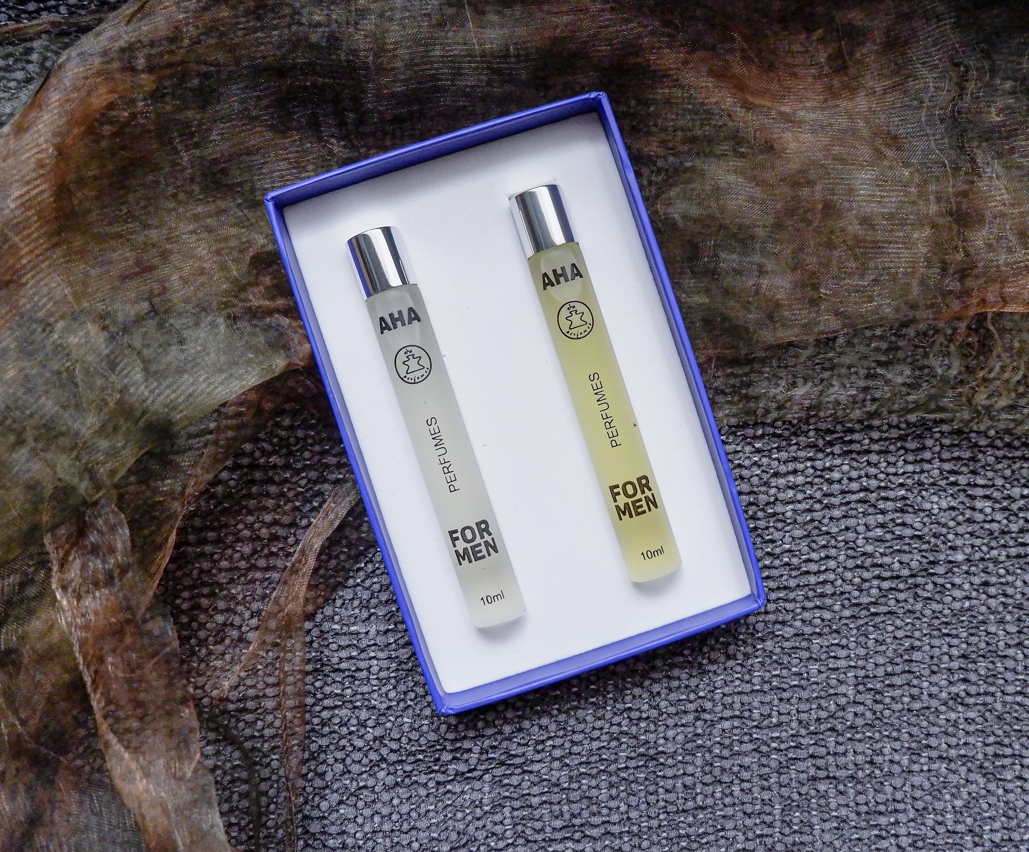 Set 02 nước hoa nam AHA998 &amp; AHA999 (Allure Sport và Bleu) AHAPERFUMES 10ML