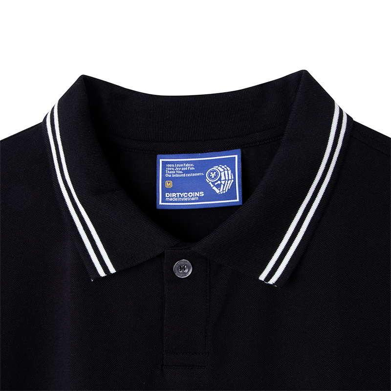 Áo thun Dico Comfy Polo - Black