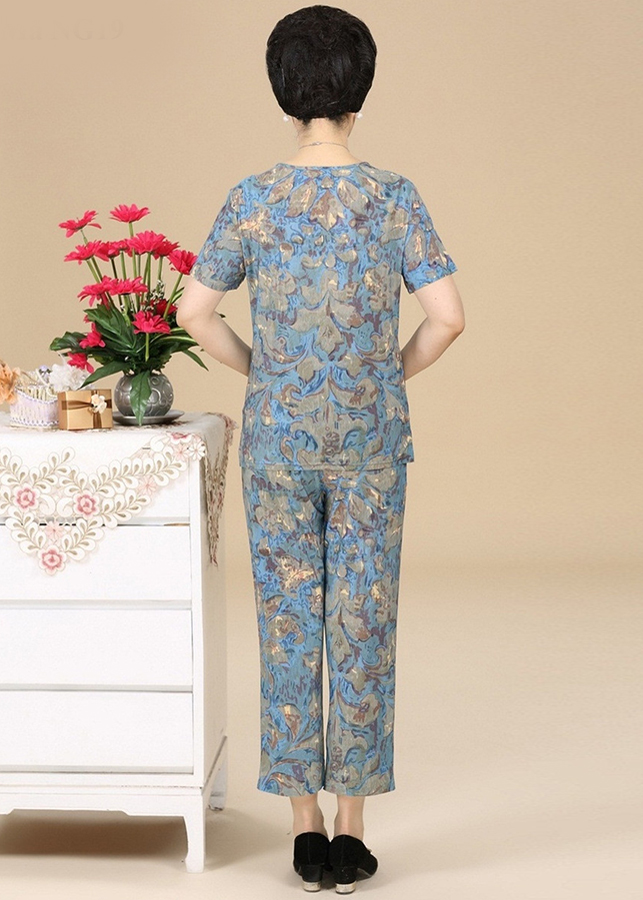 Bộ Đồ Mặc Nhà Nữ Cho Người Trung Niên, Người Lớn Tuổi NG19