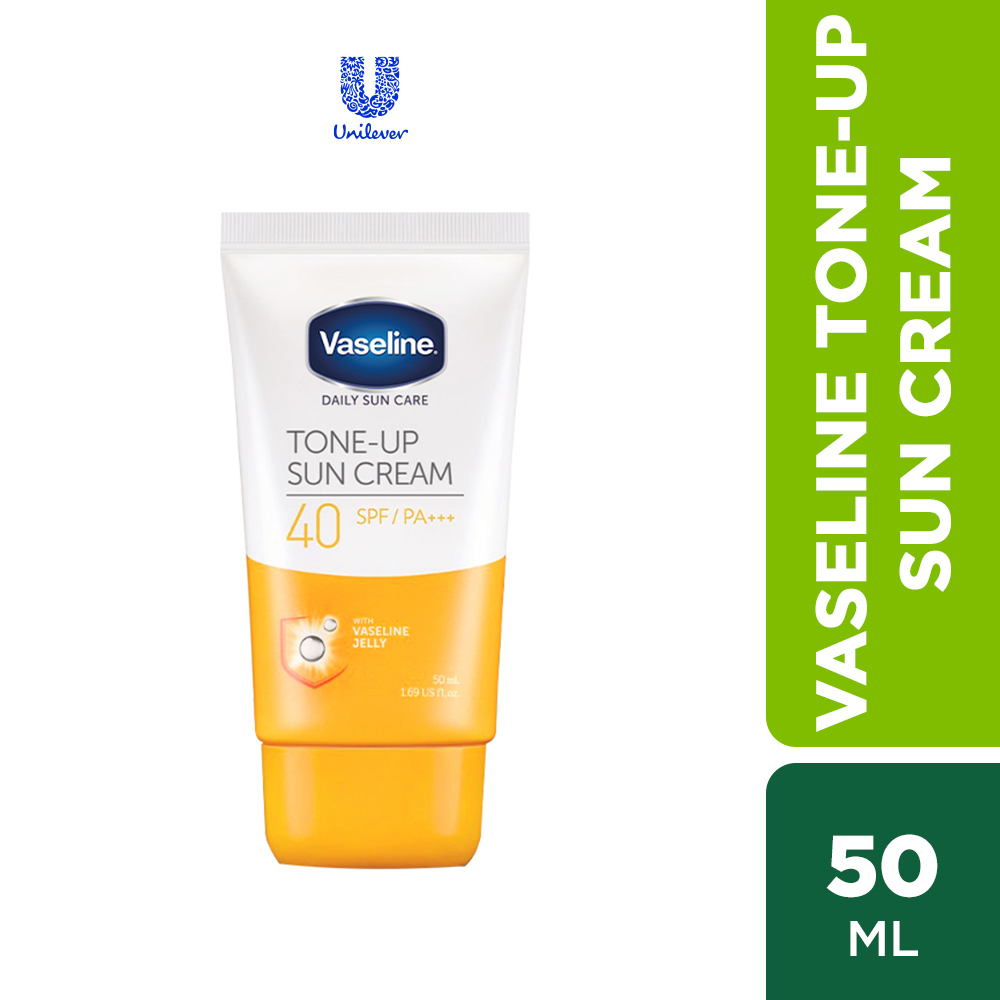 Kem chống nắng nâng tông da Vaseline Tone - Up Sun Cream SPF 40+ PA+++ 50ml