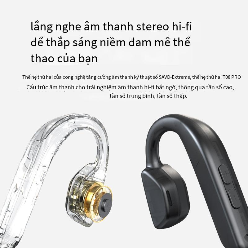 Cửa hàng hàng đầu thuận lợi nhất dẫn truyền xương thật tai nghe bluetooth tập thể dục chạy đặc biệt treo cổ không dây năm mới treo