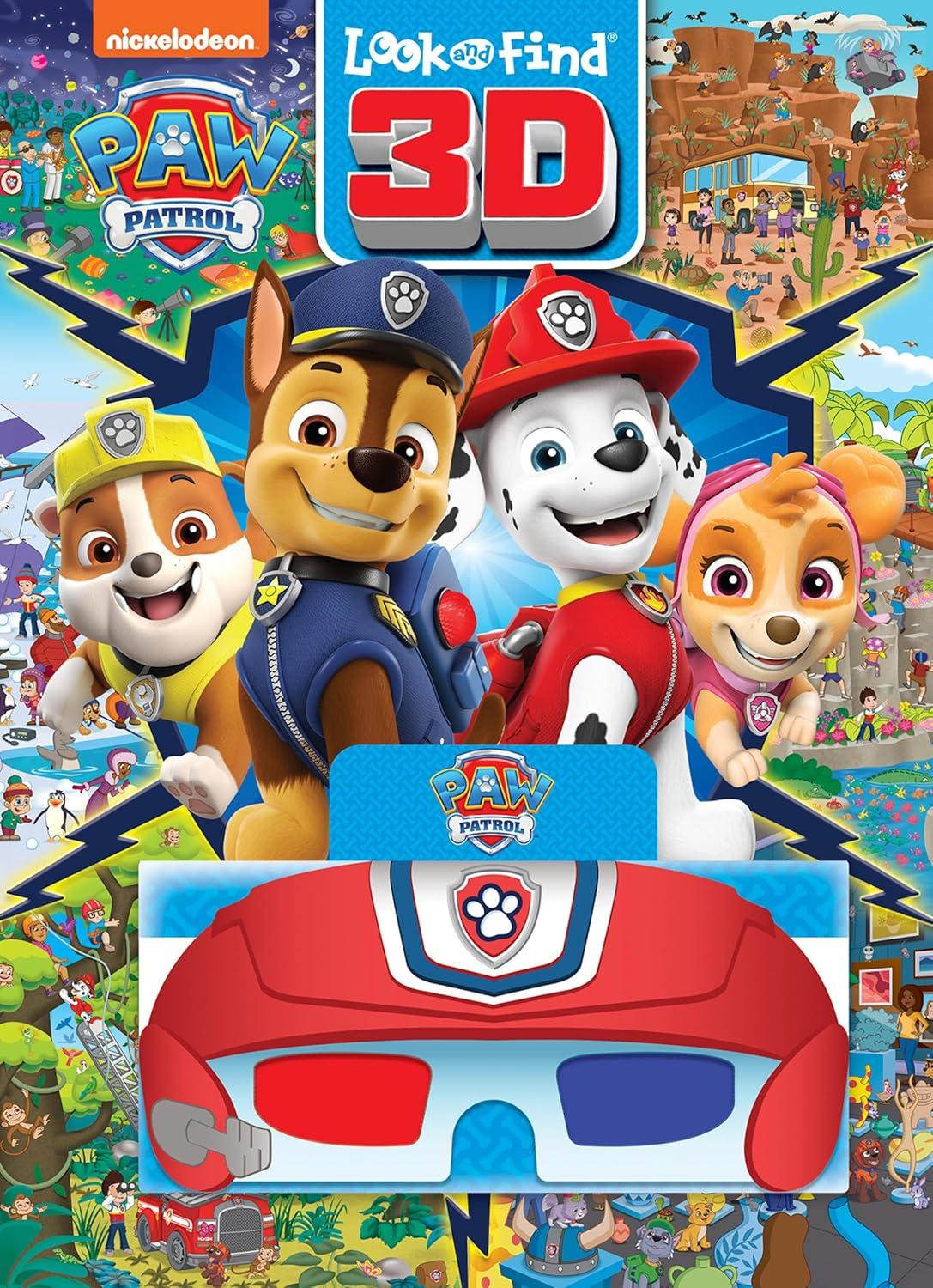 Sách ngoại văn: 3D Look And Find - Paw Patrol