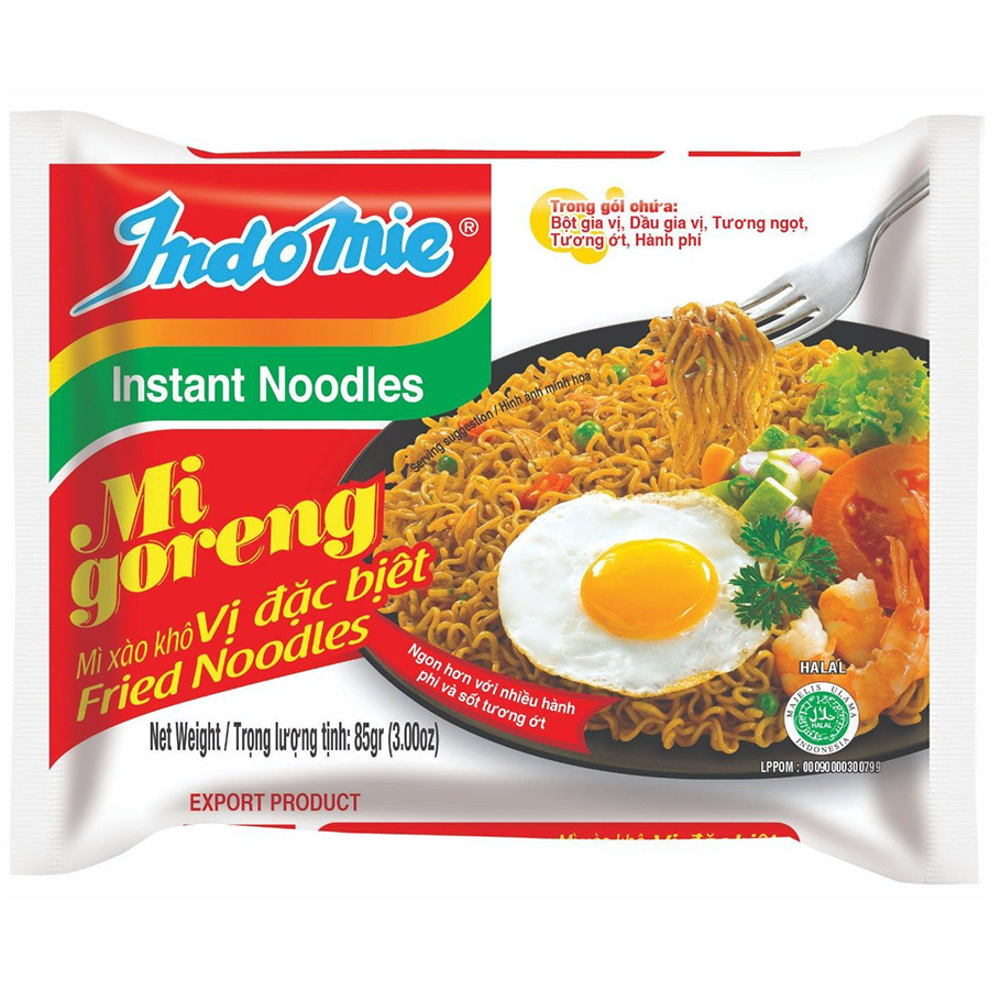 Mì Goreng Vị Đặc Biệt Indomie (85G X 40 Gói/Thùng)