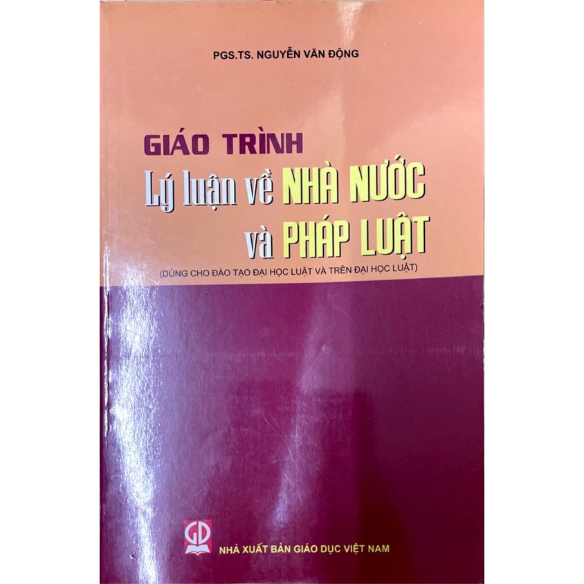 Giáo Trình Lý Luận Về Nhà Nước Và Pháp Luật