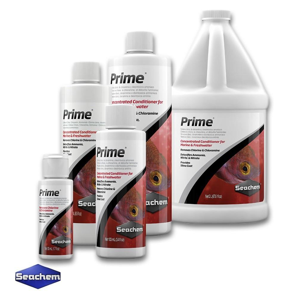 Seachem PRIME - Khử Độc, Khử Kim Loại Nặng, Vệ Sinh Nước