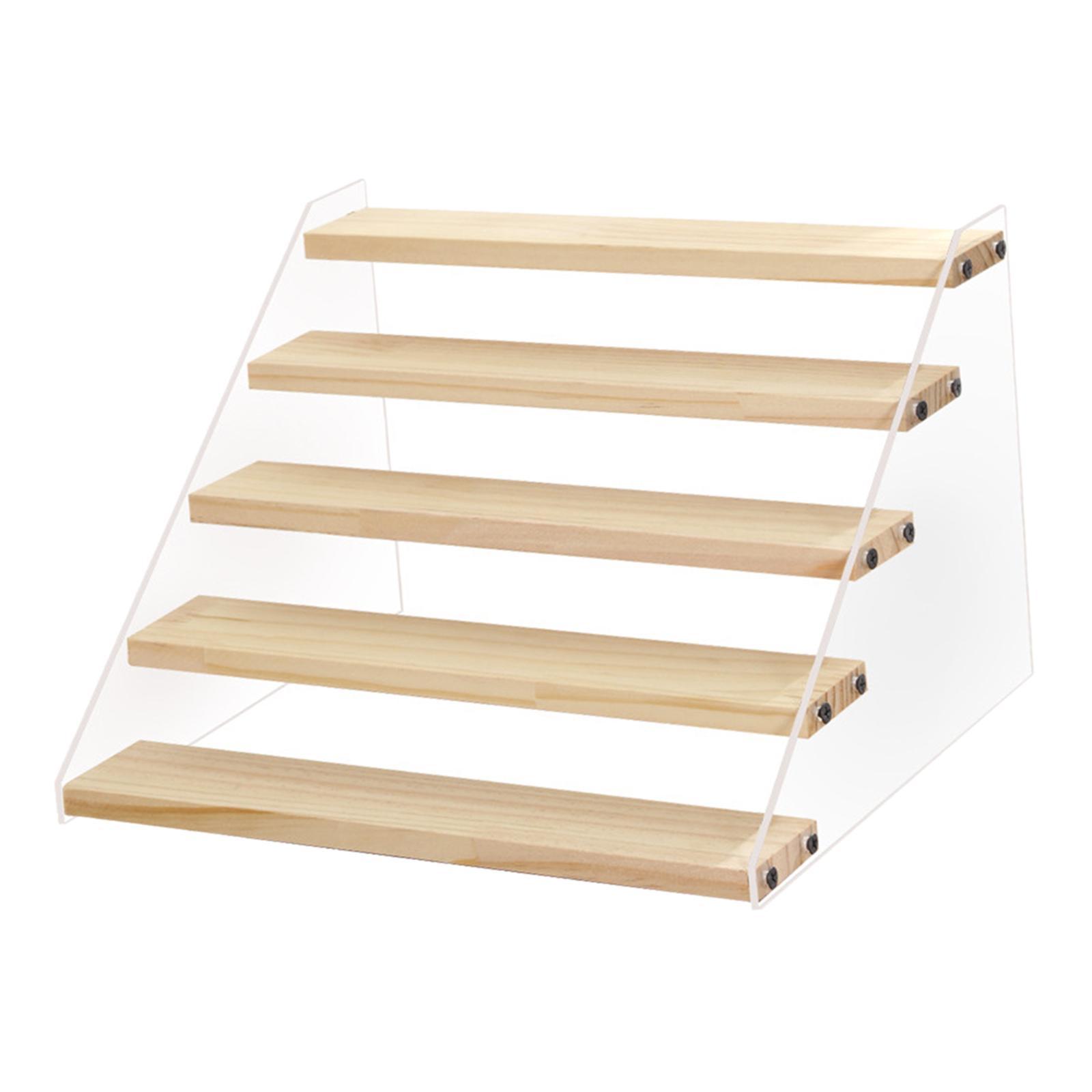 Stepped Acrylic Display Shelf Display for Figures Toys