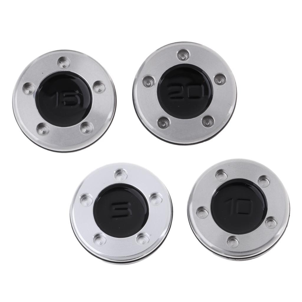 Aluminum Alloy Golf Putter Weight Screw Custom Putter Weights-Black 5g