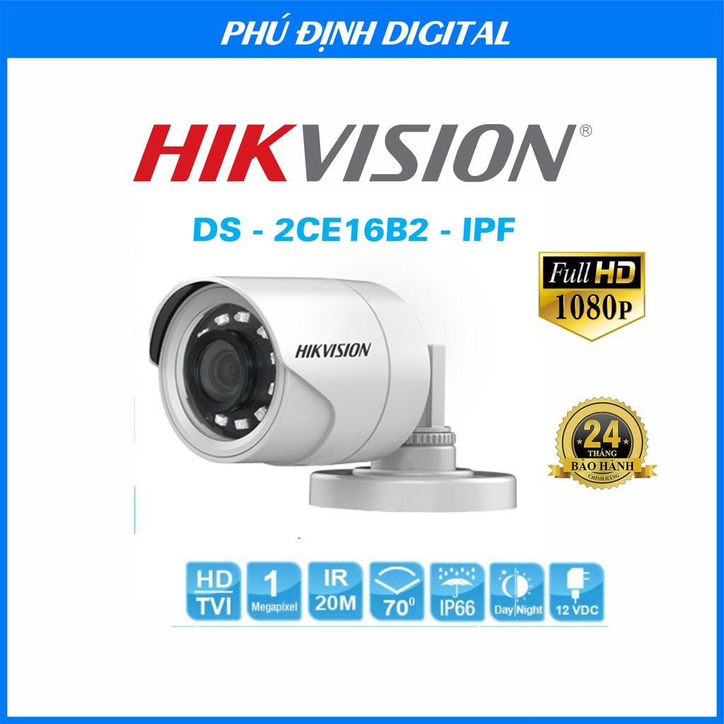 Camera Hikvision quan sát ngoài trong nhà trời chống trộm hồng ngoại - Hàng Chính Hãng