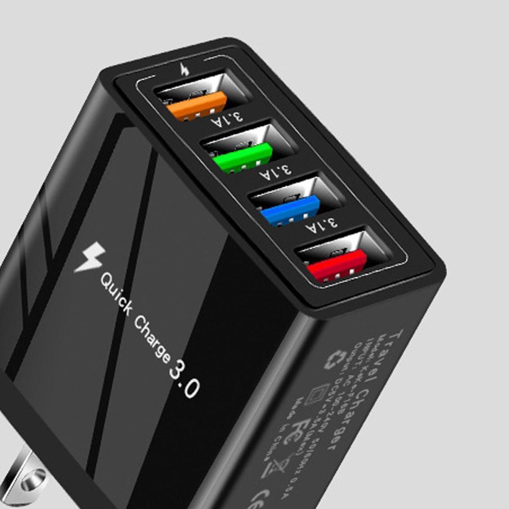 USB Hub Wall Charger Power Adapter US Plug Charging Block