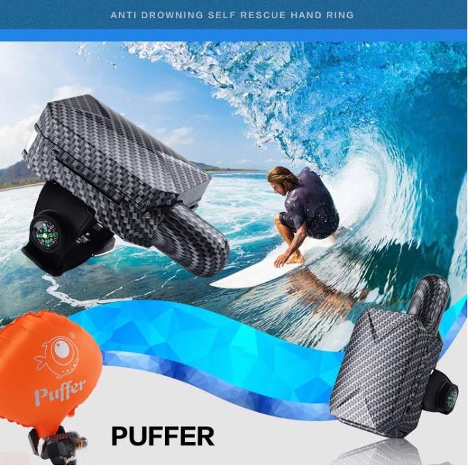 EuroQuality Phao cứu sinh khẩn cấp đeo tay Puffer Prevent Drowning