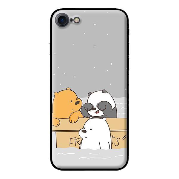 Ốp in cho iPhone 8 3 Chú Gấu 1 - Hàng chính hãng