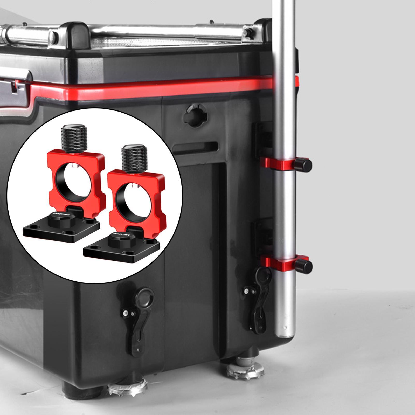 Aluminum Alloy Fishing Rod Holder Fishing Chair Tube Mount Bracket Clamp