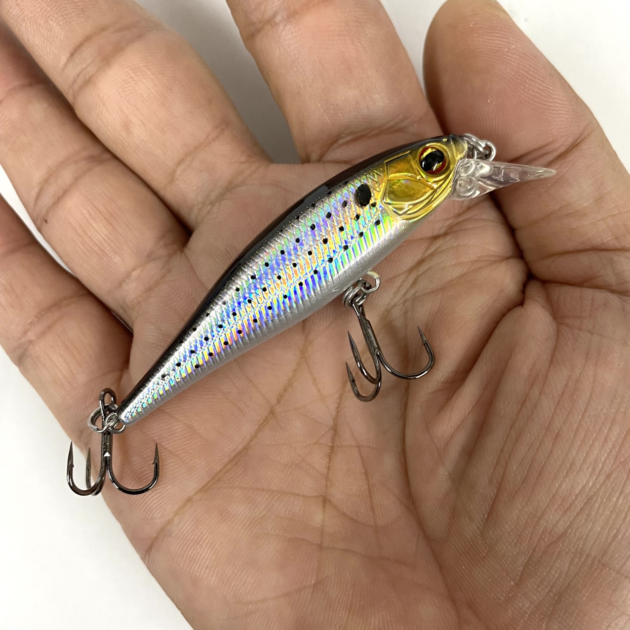 Mồi Giả Cá Cứng Fake Lure 8073 Dài 6.5cm Nặng 5.1g Mẫu Mới 3 Màu Siêu Nhạy Dùng Câu Cá Chẽm, Tráp, Mú, Lóc