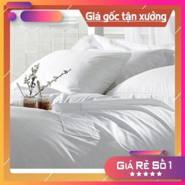 Drap trắng trơn cho nhà nghĩ khách sạn 1m/ m2/4/6/8