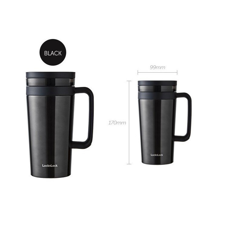 Ly Giữ Nhiệt Có Lõi Lọc Inox Pha Cafe 580ml LocknLock LHC4197